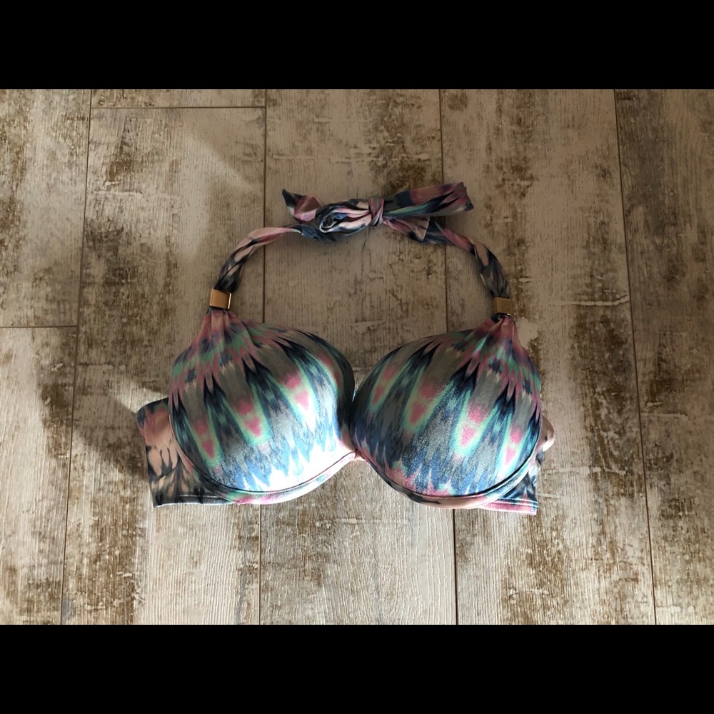 Victoria Secret Push Up 34D Swim Top.